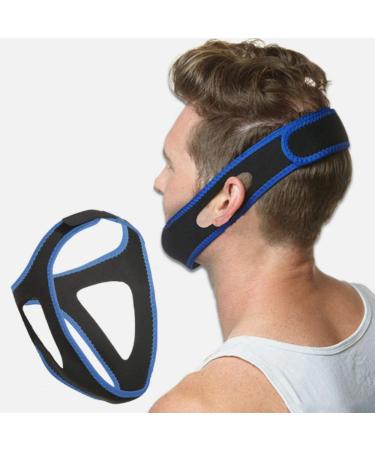 QWEQWE Anti Snoring Chin Strap Adjustable & Breathable Snore Reduction Solution for Men and Women - Buy Online on GoSupps.com