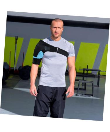 FRCOLOR Adjustable Shoulder Pads - Women s Stability Support Brace Neoprene Protective Gear Breathable Design 40x26CM - Shop Now for Enhanced Comfort & Stability - Buy Online on GoSupps.com