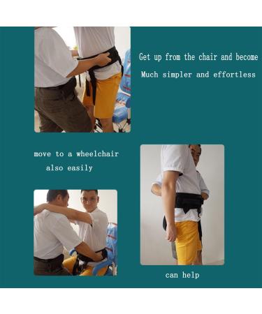 ICEMOB Gait Belts Transfer Belts for Seniors Gate Belt with Leg Loops and Hand Patient Lift Sling One-Click Quick Release Locking Buckle Oxford Cloth XL X-Large - Buy Online on GoSupps.com