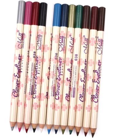 Beavorty Colored Pencils 36 Pcs gray eyeliner black eyeshadow pencil eyeshadow lip liner Miss liquid eyeliner mousse 1 count (Pack of 1) As Shownx3pcs - Buy Online on GoSupps.com