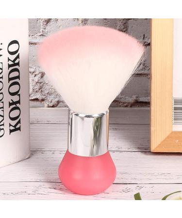 Barber Neck Duster Brush - Professional Hair Removal Brush for Salon Use | Pink Hair Cutting & Shaving Cleaning Tool - Buy Online on GoSupps.com