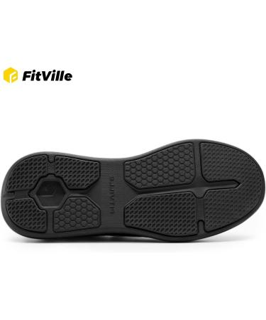 FitVille Men's Diabetic Shoes | Extra Wide Slip-on for Swollen Feet | Adjustable Walking Shoes for Neuropathy & Foot Pain Relief - Buy Online on GoSupps.com