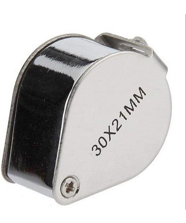 Magnifying Glass 30 X 21 High Magnification Metal Foldable Glass Lens Recognition Magnifying Glass for Reading Crafts Repair Magnifier Lofty Ambition - Buy Online on GoSupps.com