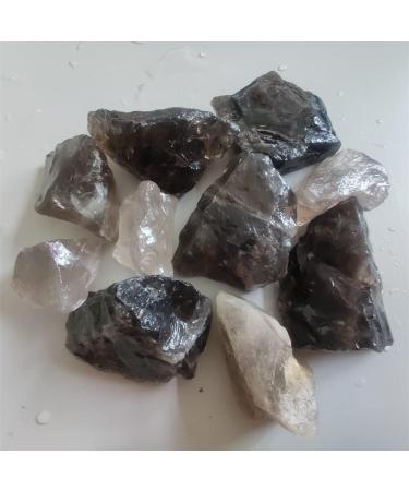 Diffuser Oils Stone Natural Smoky Quartz Crystal Gemstone Rock Specimen Reiki DIY Rough Stone Collect - (Color: 1000g Size: 2-5cm) Natural Stones and Minerals - Buy Online on GoSupps.com