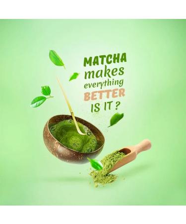 mi nature Matcha Green Tea Powder |Pure Matcha For Latte Smoothie Cooking Baking Coffee Tea | Helps Support Digestive Health | Nutrition Rich & NON-GMO Vegan Supper Food | 227gram (1/2lb)(8Oz) - Buy Online on GoSupps.com