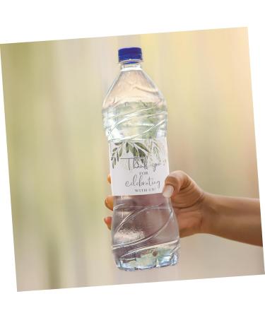 FUNOMOCYA 10pcs Mineral Water Bottle Sticker Ornament Drink Stickers for Cups Celebration Party Supplies Bride - Buy Online on GoSupps.com