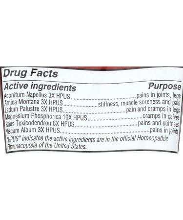 Hyland's Leg Cramps Ointment 2.5 oz - Fast-Acting Relief for Muscle Cramps - Buy Online on GoSupps.com
