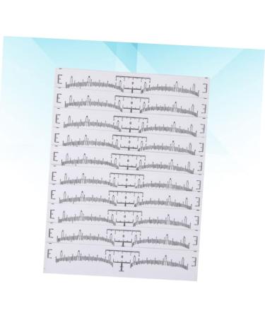 100pcs Disposable Eyebrow Ruler Professional Eyebrow Ruler Eyebrow Shaper Ruler Portable Caliper - Buy Online on GoSupps.com