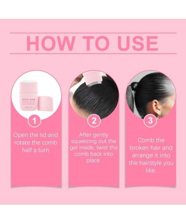 NBHGFF Hair Styling Cream Comb Hair Styling Finishing Broken Hair Nourishing and Lightening Hair - Buy Online on GoSupps.com