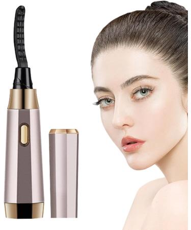 Eyelash Curler Electric - USB Charging Quick-Heat Electric Eyelash Curler | Portable Heated Lash Curler Quick Styling Eyelash Curlers for Perfect Make Up Pink - Buy Online on GoSupps.com