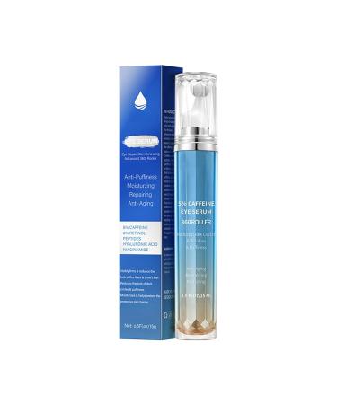 Eye Cream with Caffeine and Retinol for Puffy Eyes & Dark Circles Hydrating Under Eye Care Daily Wrinkle Cream | Lift Firm Eye | Reduce Wrinkles | Anti Aging Eye Cream with 360 massage Ball - Buy Online on GoSupps.com