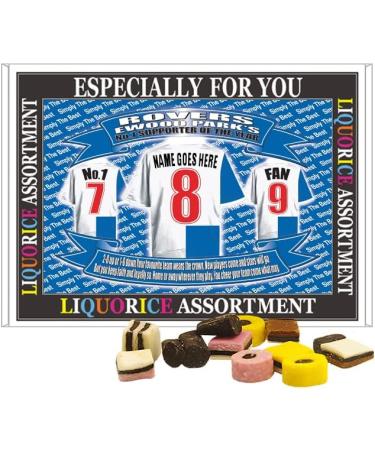 Blackburn Football Shirt Personalised Gift Boxed Sweets - Buy Online on GoSupps.com