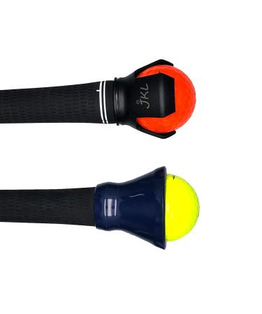 JKL 2 Pack Golf Ball Retrieve Putter Grip Ball Tool Suction Cup Picking Lightweight Durable Golf Ball Pick Up