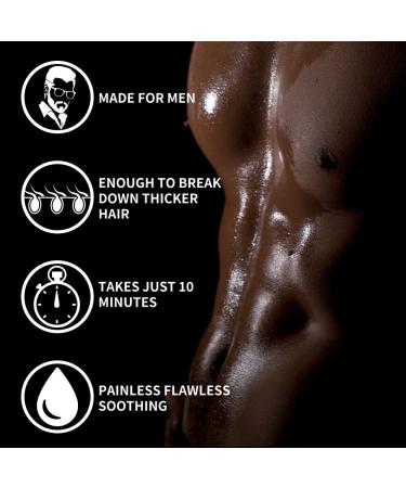 IVNIL Hair Removal Spray Foam for Men - Effective & Painless Depilatory Cream for Underarm, Chest, Back, and Legs - Suitable for All Skin Types - Buy Online on GoSupps.com