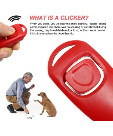 Symphonyw 4PCS Dog Training Clickers - 2 in 1 Whistle and Clicker Pet Training Tools - Buy Online on GoSupps.com