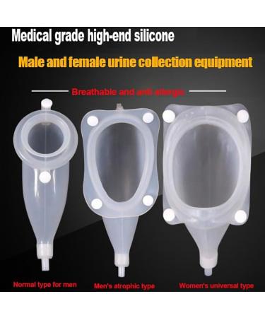Female ICEMOB Urine Collection Bag Silicone Urinal Wearable Urinal Bag Male Incontinence Devices with 2 Urine Catheter Bags Professional Urine Drainage Bag - Buy Online on GoSupps.com