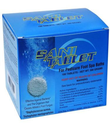 SANI CARE Sani-Tablet 100 Tablets (Model: SAN0100) by Sanicare