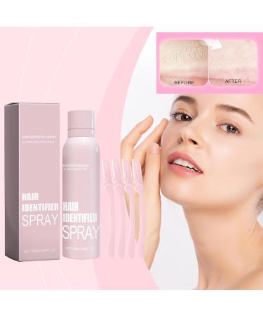 Hair Identifier Spray For Face Shaving 2024 Face Hair Identifier Spray For Dermaplaning Moisturizing And Skin Care Dermaplaner Set Spray Hair Removal And Soothing Spray-100ML 100ml*2 - Buy Online on GoSupps.com