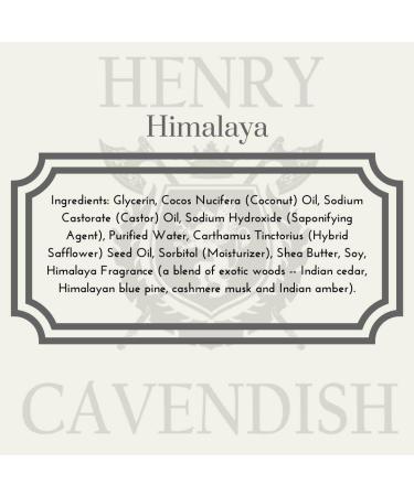 Henry Cavendish Himalaya Shaving Soap - Shea Butter & Coconut Oil, 3.8 oz Puck Refill - All Natural, Rich Lather, Smooth Shave for Men & Women - Buy Online on GoSupps.com