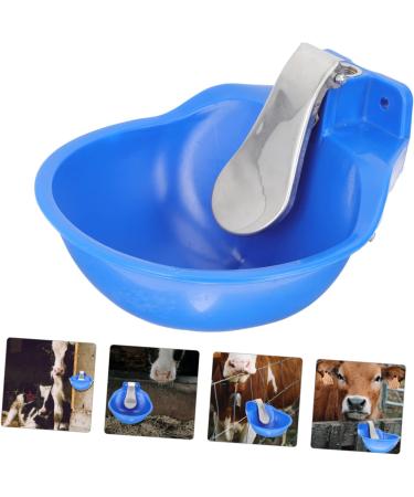 Yardenfun Stainless Sink Farm Feeding Water Bowl Livestock Drinking Bowl Drinking Fountain Tool Large - Buy Online on GoSupps.com