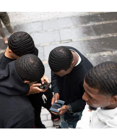 WaveBuilder Wave Cap 2 Count | Promotes Healthy & Uniform Hair Waves - Black - Buy Online on GoSupps.com