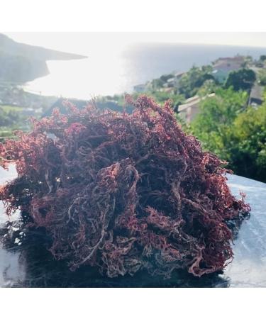 Sea Moss (Irish Moss) 100g - Purple Wildcrafted Tanzanian Product Organic Non GMO Vegan Packed with 92 Minerals + Vitamins Excellent for Smoothies Skincare etc - Buy Online on GoSupps.com