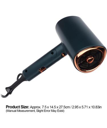 Natudeco Smart Hair Dryer Foldable Hair Dryer Hair Dryer Low Noise Fast Hair Care Convenient with Nozzle Diffuser Home Travel Bathroom(110V American Standard) - Buy Online on GoSupps.com