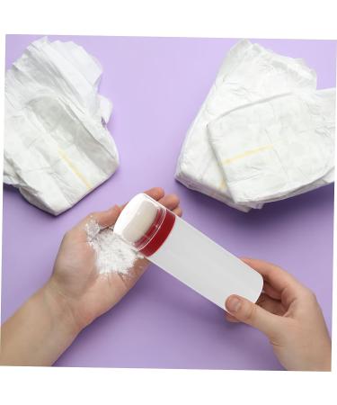 Toyvian 2pcs Portable Baby Powder Puff and Container Set - Travel Size Face Powder Supplies for Infant - Powder Storage Bottle and Box - Buy Online on GoSupps.com