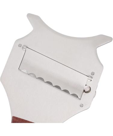 MOTUZP Truffle Shaver | Stainless Steel Cheese Grater & Cutter | Ergonomic Wooden Handle for Perfect Truffles - Buy Online on GoSupps.com