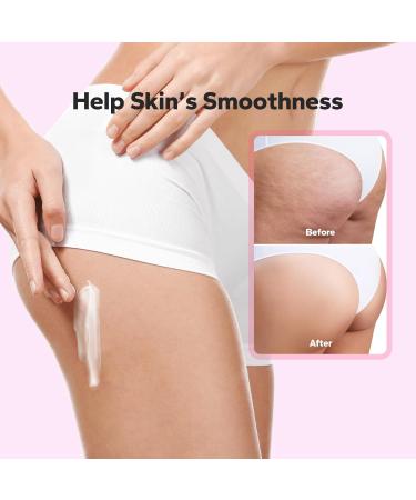 SilkyShark Bum Bum Cream (150ml / 5.07 fl oz) Moisturizing Body Cream with Collagen Caffeine & Botanical Extracts Bumbum Cream for Smoother-Looking Skin & All Skin Types - Buy Online on GoSupps.com