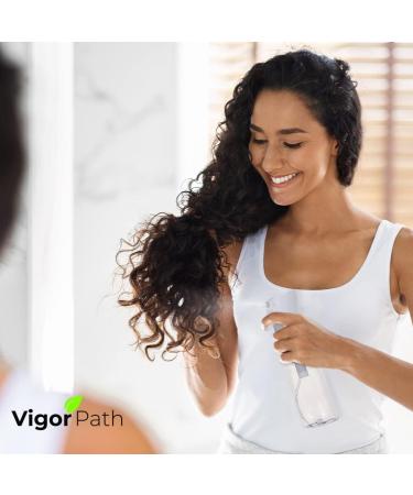VIGOR PATH Hair Spray Bottle - Nano Fine Mist Sprayer - Reusable 10.1oz/300ml - Pack of 2 - Buy Online on GoSupps.com