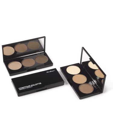 Stargazer 3 Shadow Contour Palette Light - Full Mirror Bright Colors | Best Cosmetic Palette for International Shipping - Buy Online on GoSupps.com