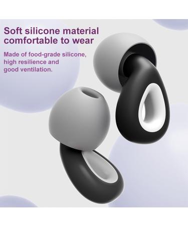 Buy Reusable Noise Cancelling Ear Plugs - 6 Pack for Concerts Travel & Musicians | Soft Silicone Hearing Protection - Buy Online on GoSupps.com