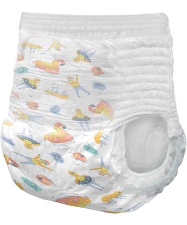 Hello Bello Premium Swim Diapers - Affordable and Eco-Friendly Disposable Swim Dipes for Babies and Kids - Size Medium (Pack of 18) - Buy Online on GoSupps.com