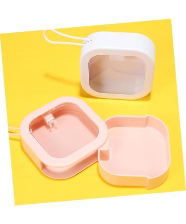 Zerodeko 3-Stage Storage Box for Hair Ropes - Small Flower-Shaped Container with Wall Hook | Travel-Friendly ABS Case for Face Masks & Accessories - Buy Online on GoSupps.com