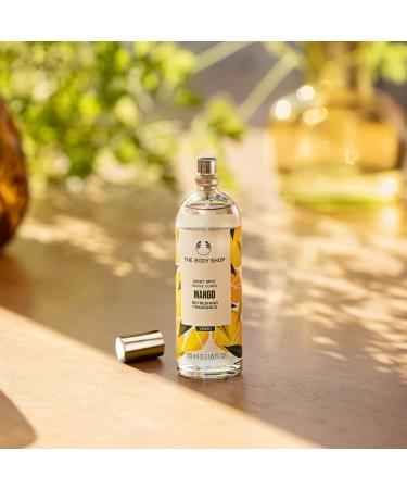 The Body Shop Mango Body Mist Refreshes and Cools with a Fruity Scent Vegan 3.3 oz - Buy Online on GoSupps.com