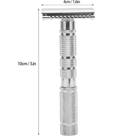 Ergonomic Rust-Resistant Manual Razor Grip | Retro Safety Razor for Men - Ideal for Home Hairdressing & Travel Gifts - Buy Online on GoSupps.com