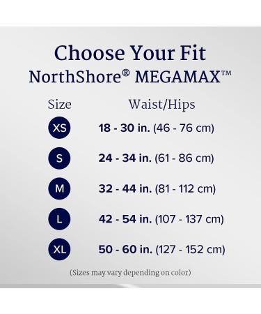 NorthShore MegaMax Tab-Style Briefs White Medium - Pack of 10 - Buy Online on GoSupps.com