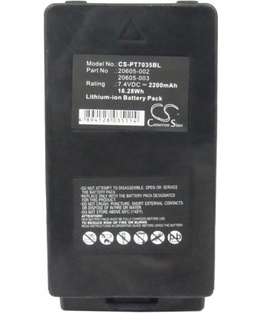 Replacement Battery for Teklogix 7035 & 7035i | 1916926 20605-002 20605-003 | 2200mAh/7.4V - International Shipping Available - Buy Online on GoSupps.com