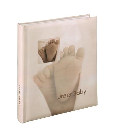 Hama Baby Album Baby Feel (photo album with 60 pages for 300 photos photo book for children's photos album format 29 x 32 cm) sand - Buy Online on GoSupps.com