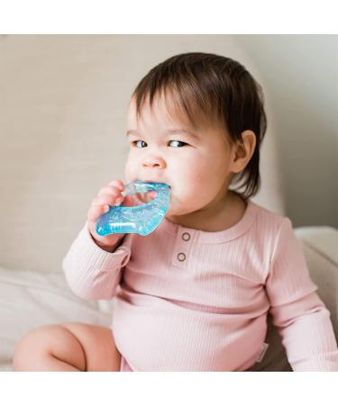 Green Sprouts Cool Nature Teethers 2-Pack - Aqua for 3+ Months - Buy Online on GoSupps.com