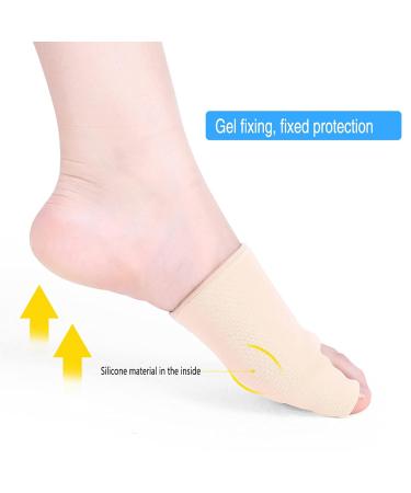 Ymiko Bunion Socks Toe 1 Pair - Hallux Valgus Straighteners for Women Men - Bunion Sleeve with Shock Absorbent - (S) Big Toe Bunion Corrector - Buy Online on GoSupps.com