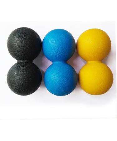 Magiclulu Massage Roller - Acupressure Deep Tissue Foot & Body Massage Ball for Travel Office & Yoga | Peanut Lacrosse Therapy Device - Buy Online on GoSupps.com