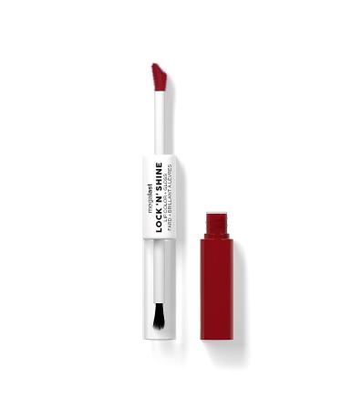 Wet n Wild Megalast Lock 'N' Shine Lip Color + Gloss in Red-Y For Me - Long-Lasting Lipstick - Buy Online on GoSupps.com