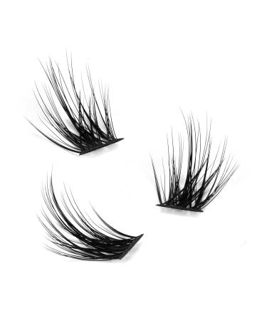 DIY Eyelash Extension Kit | 144 Pcs Thin Band Cluster Lashes with Mascara Brush, Glue, and Applicator | R-08 Kit (1 Count, Pack of 3) - Buy Online on GoSupps.com
