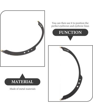 LALAFINA 1 Set Pro Tools Home Tools Eyebrow Auxiliary Measure Ruler Positioning Ruler Cupid Eyebrow Trimming - Buy Online on GoSupps.com