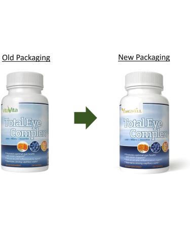 Eye Health Support: Total Eye Complex with Lutein, Bilberry, and Zeaxanthin - 120 Capsules - Buy Online on GoSupps.com