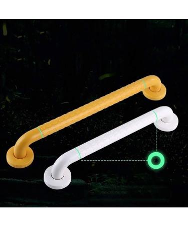 Bathroom Grab Bar Safety Support Rail Grab Bars for Bathroom and Showers 17inch White Yellow Handrail Shower Elderly Safety Handrail Bathroom Anti-Slip Stainless Steel Grab Bar Ny - Buy Online on GoSupps.com