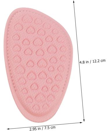 FOMIYES 6 Pairs Forefoot Sole Pads for Women - Non-Slip Cushion Insoles Half Sole Feet Care Supplies - 12.2x7.5x0.5cm - Buy Online on GoSupps.com