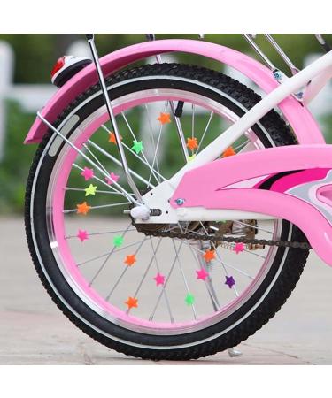 Colorful Bike Wheel Spokes Bead Clips - 36pc Children's Bicycle Decorations - Buy Online on GoSupps.com